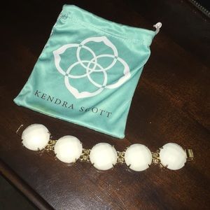 Kendra Scott white and gold bracelet!
